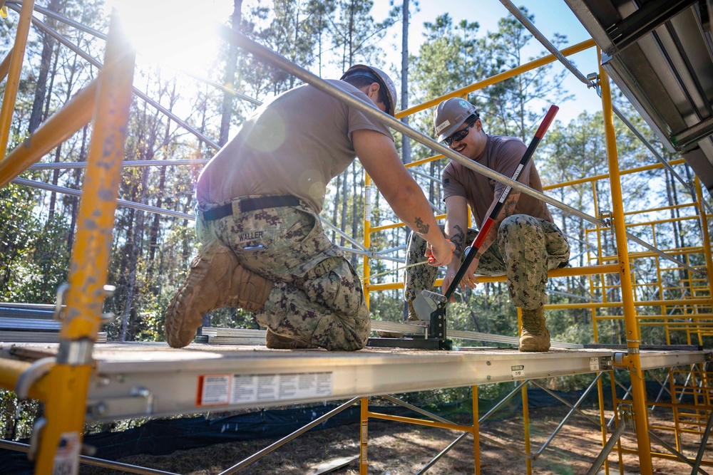 NMCB 133 Build a Shower Facility