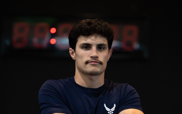 Airman wrestles toward opportunity, Air Force opens door to the mat