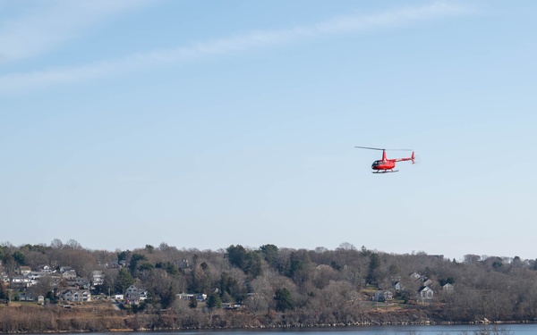 Friends of Flying Santa visits the U.S. Coast Guard Academy