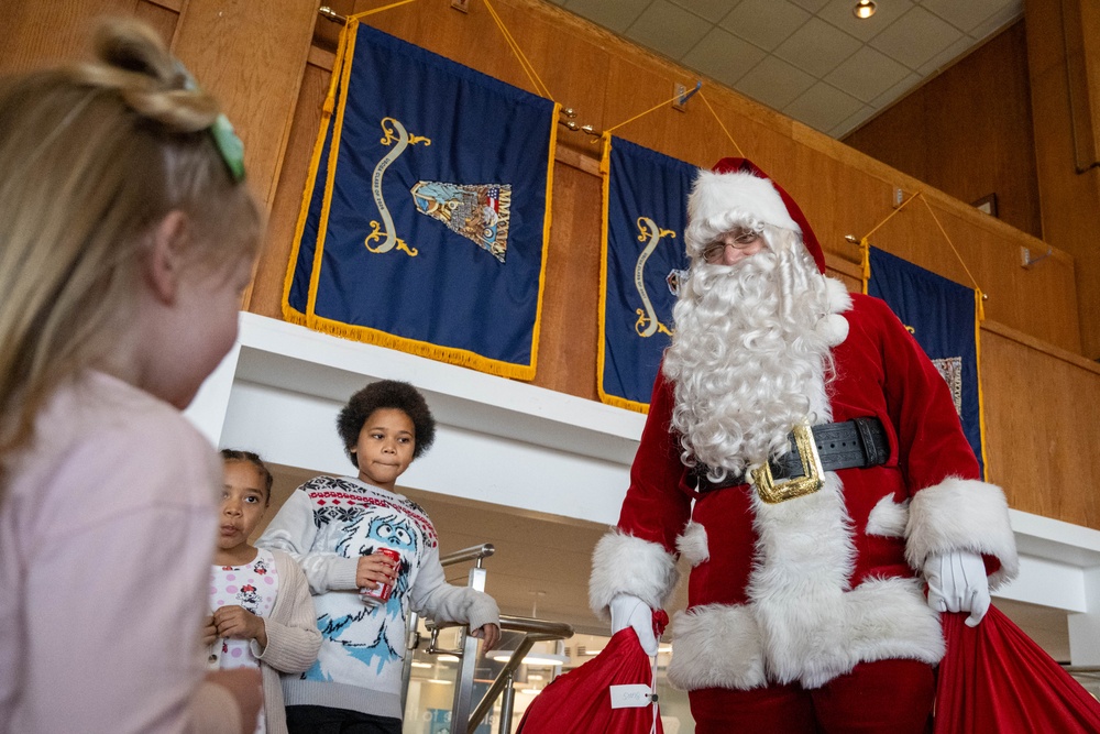 Friends of Flying Santa visits the U.S. Coast Guard Academy