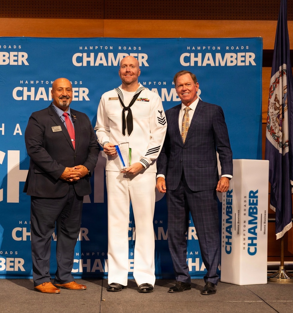 NMTSC Sailor Named 2025 Military Citizen of the Year for Hampton Roads