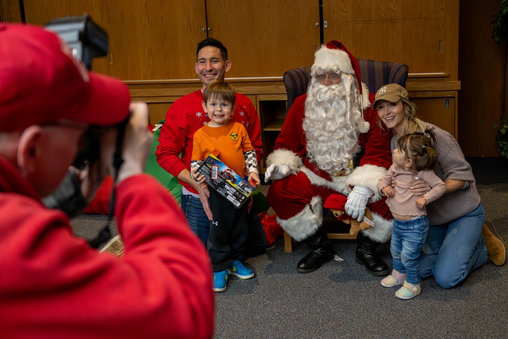 Friends of Flying Santa visits the U.S. Coast Guard Academy