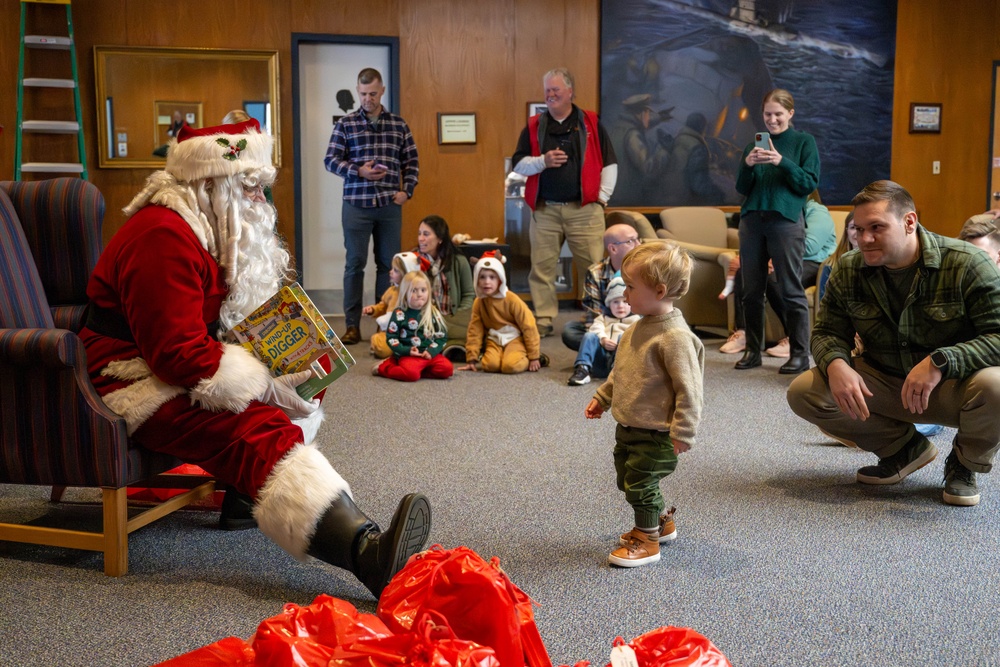Friends of Flying Santa visits the U.S. Coast Guard Academy