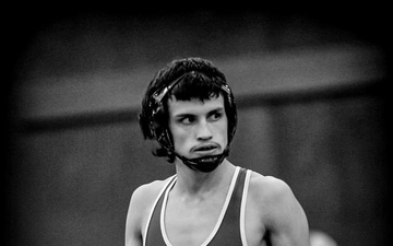 Airman wrestles toward opportunity, Air Force opens door to the mat