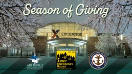 Season of Giving: Exchange Shoppers Can Donate to Military Relief Funds