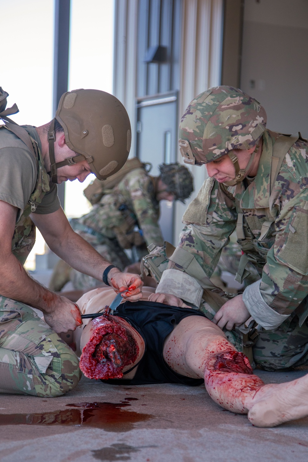 Arizona National Guard Soldiers Sharpen Combat Medic Skills In Advanced Simulation Course