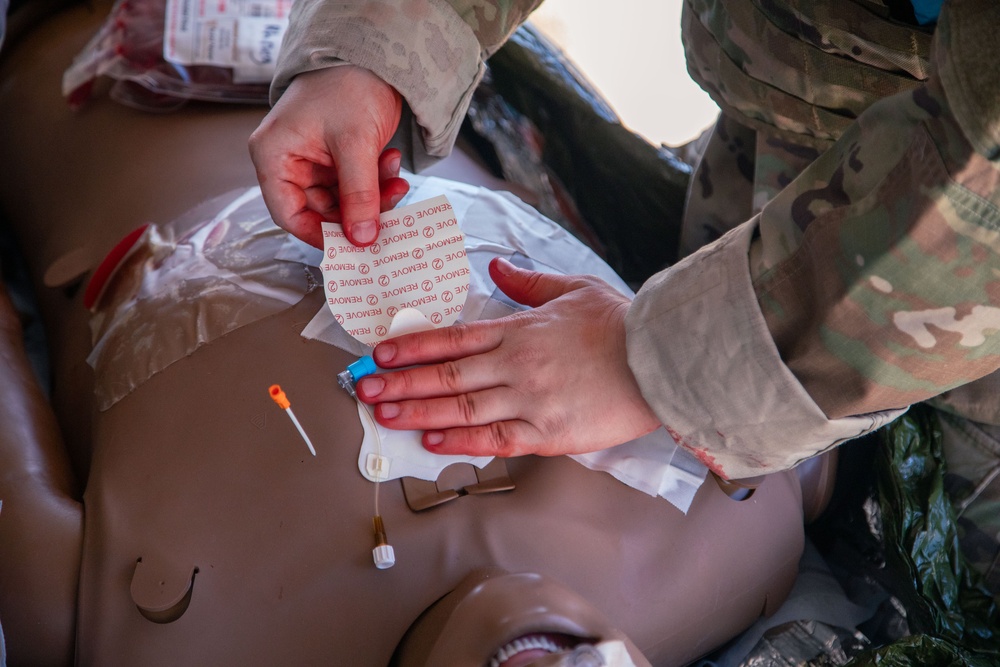 Arizona National Guard Soldiers Sharpen Combat Medic Skills In Advanced Simulation Course