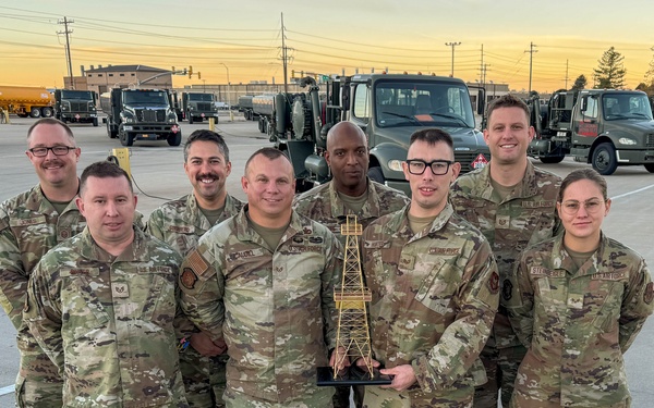 Fueling the Fight: 419th POL Team Earns Golden Derrick Award