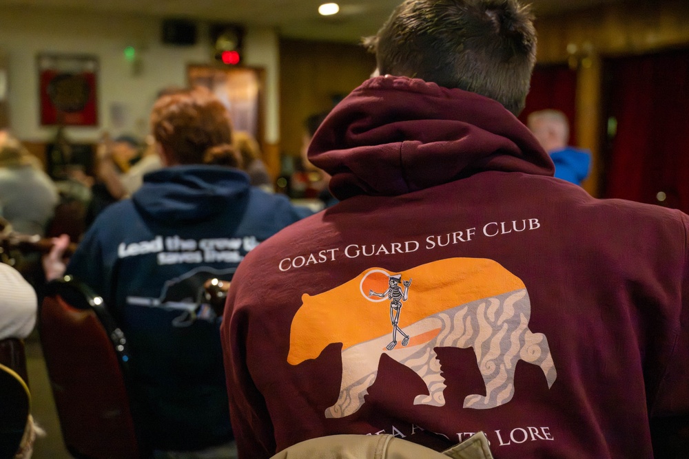 U.S. Coast Guard Academy cadets attend community event