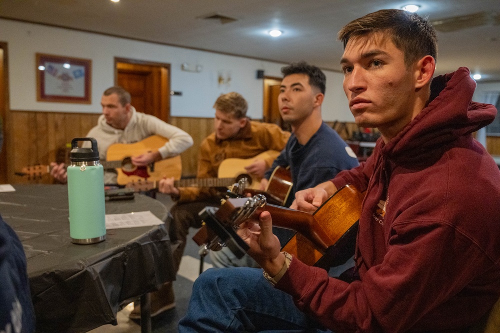 U.S. Coast Guard Academy cadets attend community event