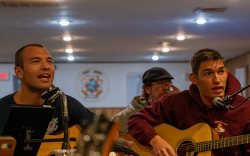 U.S. Coast Guard Academy cadets attend community event