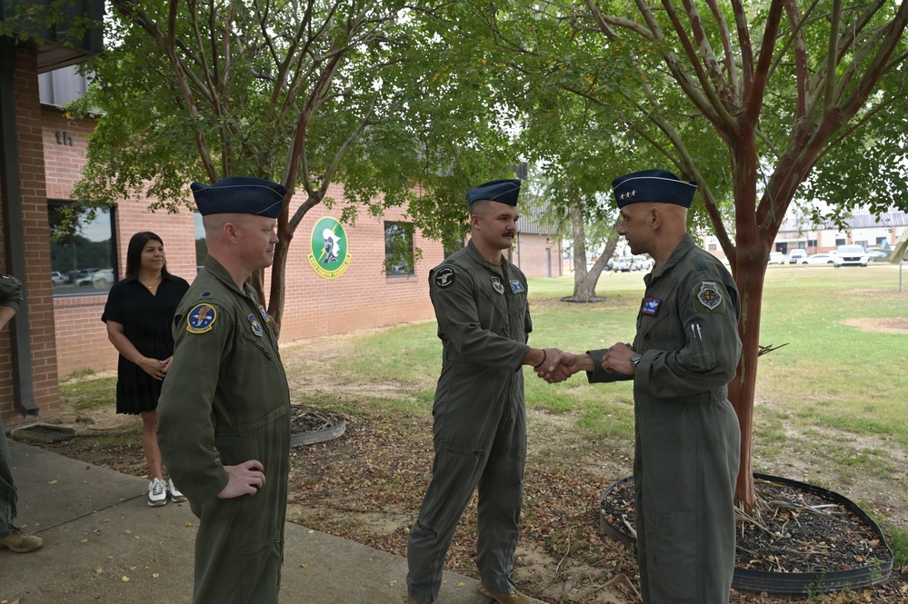 AETC Commander Visit