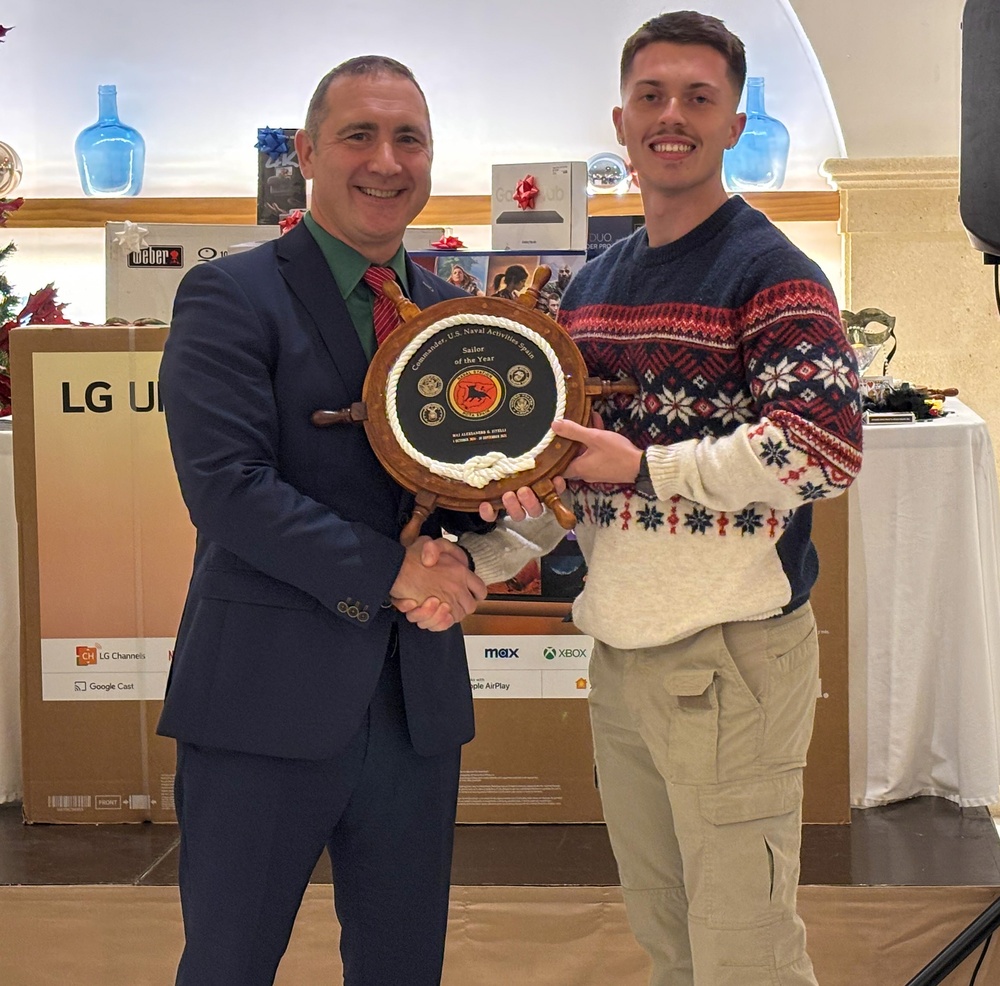 Naval Station Rota presents Sailor of the Year awards
