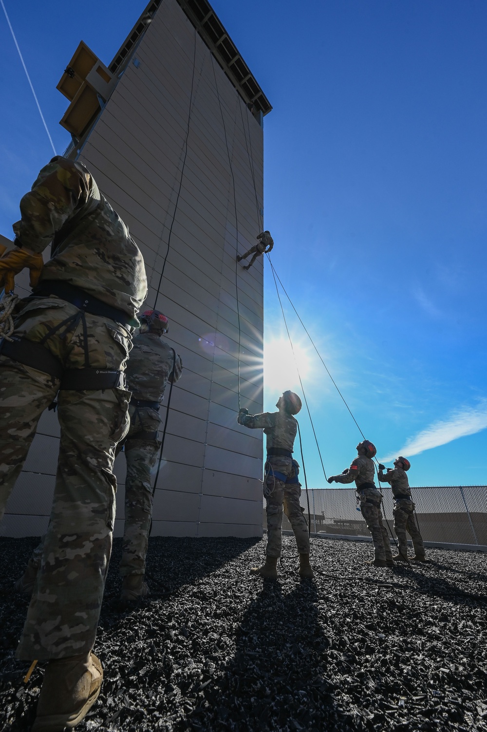 Special Warfare Zulu Course Trainees Rappel