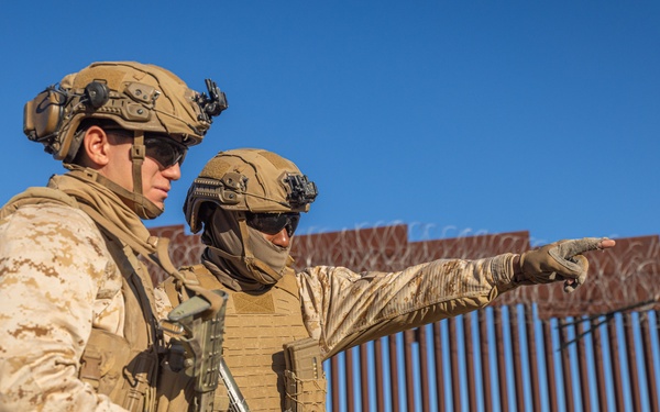 Patrolling the southern border