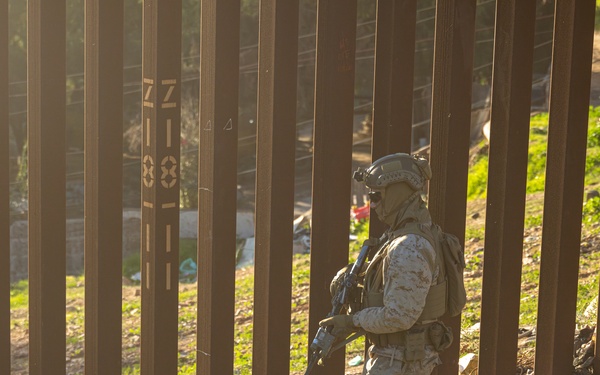 Patrolling the southern border