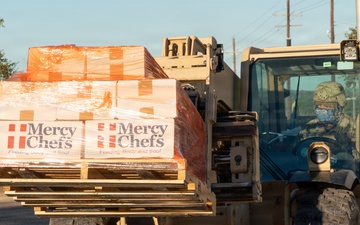 Troopers and Mercy Chefs deliver holiday cheer