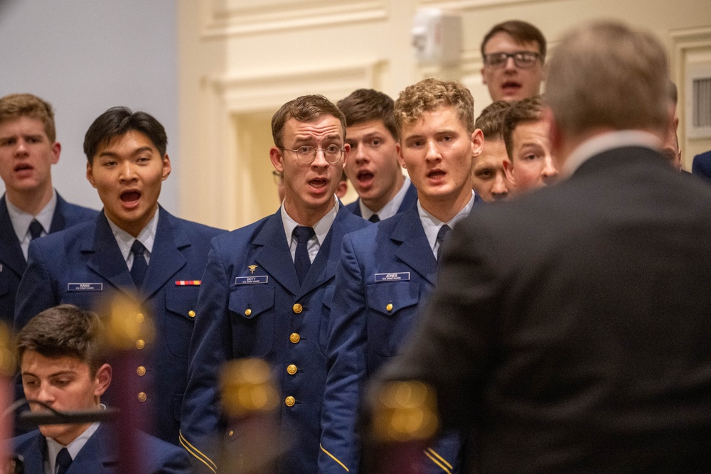 U.S. Coast Guard Academy hosts annual Lessons and Carols