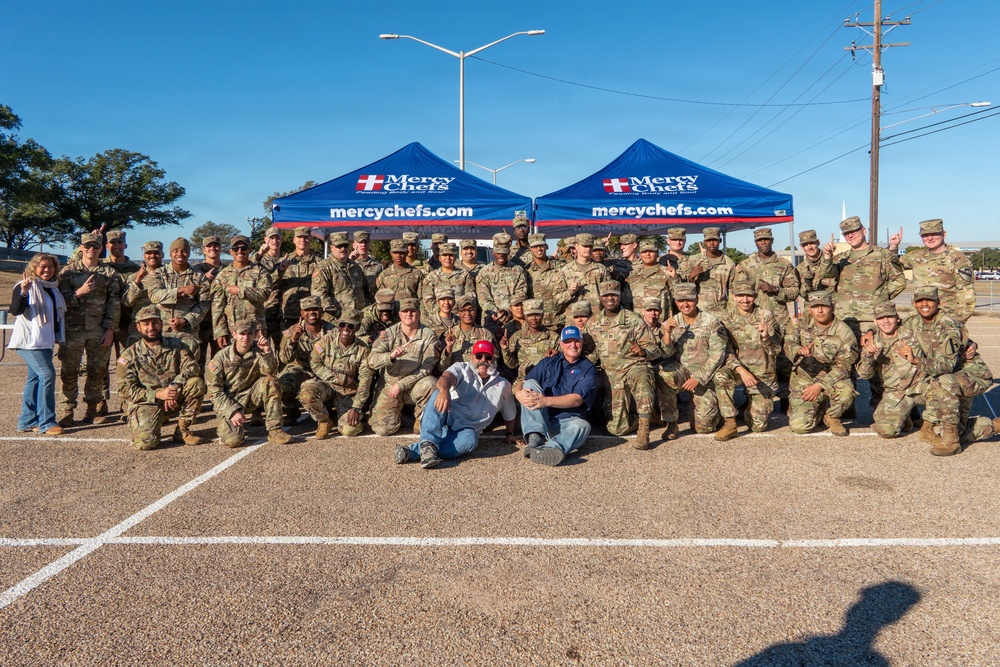 Troopers and Mercy Chefs deliver holiday cheer