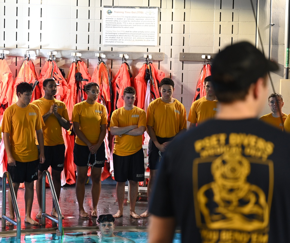 Submarine Escape Surface Survival Training - PSET