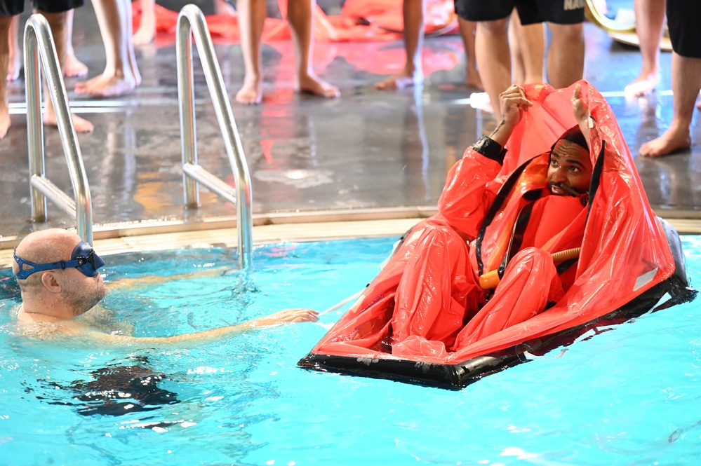 Submarine Escape Surface Survival Training - PSET