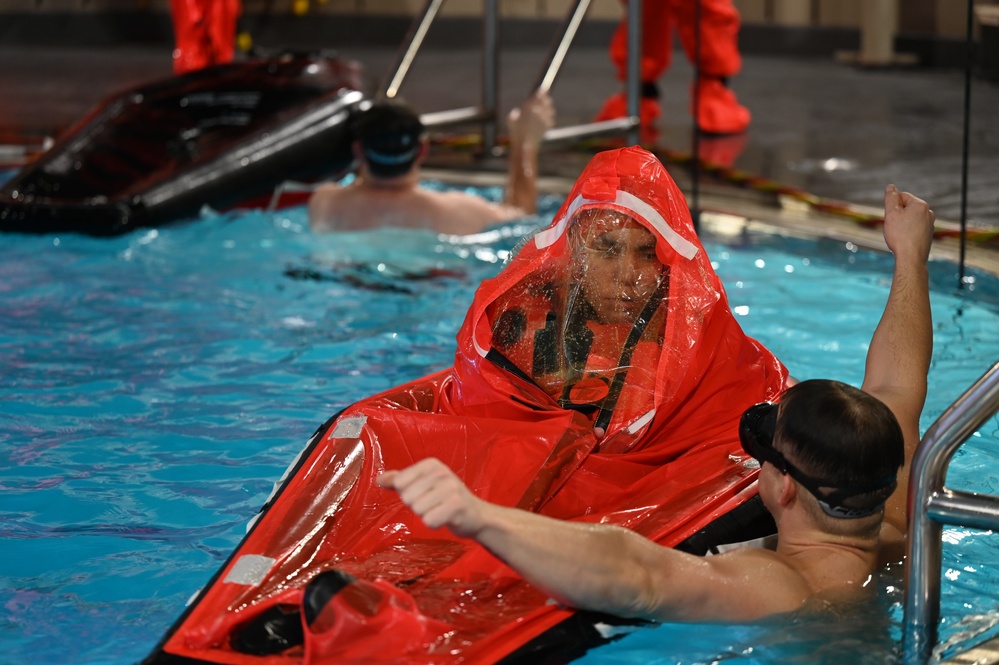 Submarine Escape Surface Survival Training - PSET