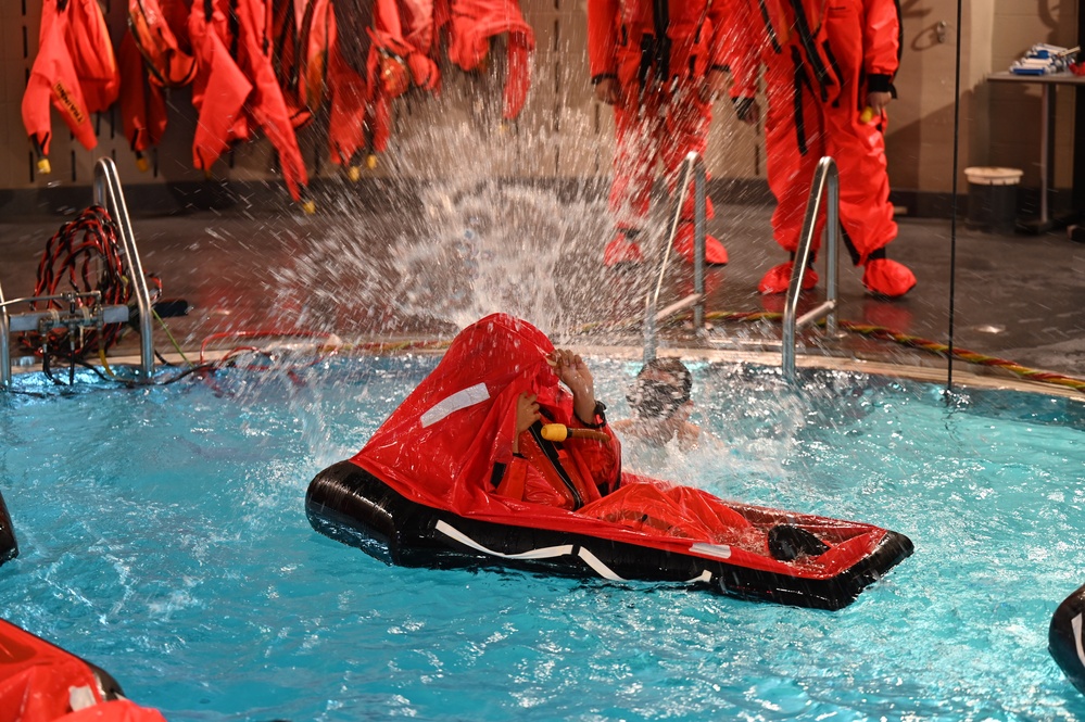 Submarine Escape Surface Survival Training - PSET