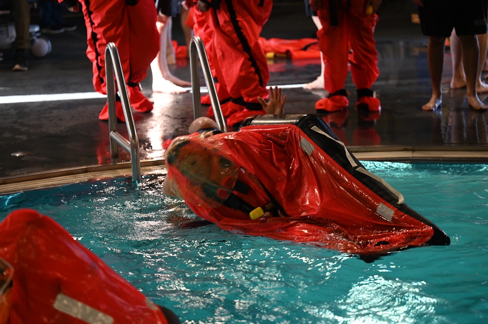 Submarine Escape Surface Survival Training - PSET