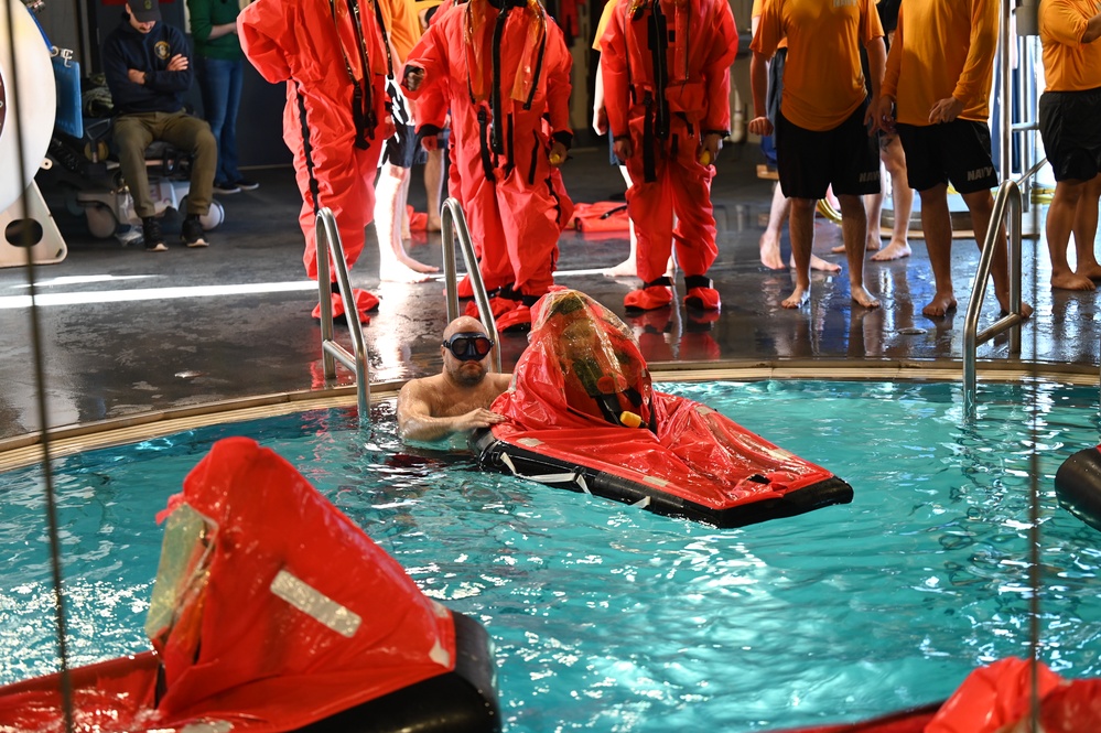 Submarine Escape Surface Survival Training - PSET