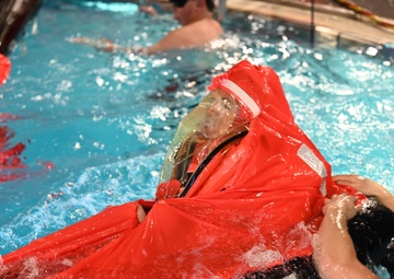 Submarine Escape Surface Survival Training - PSET