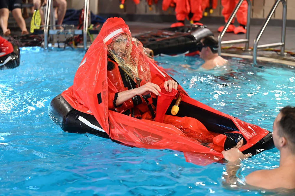 Submarine Escape Surface Survival Training - PSET