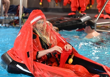 Submarine Escape Surface Survival Training - PSET