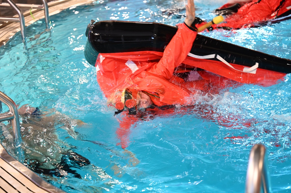 Submarine Escape Surface Survival Training - PSET