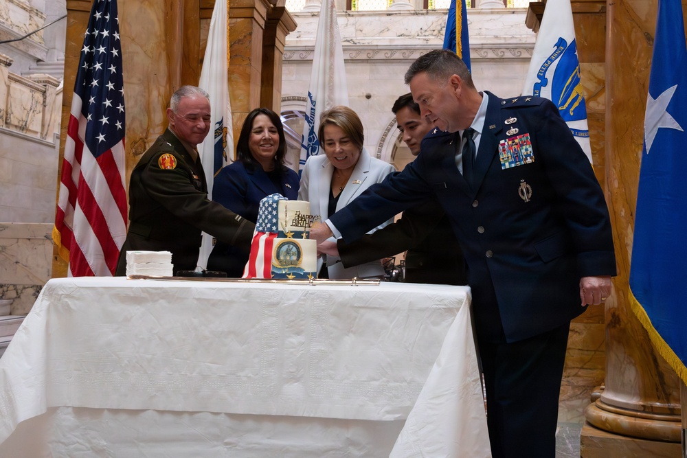 Massachuestts National Guard Celebrates 389 Years