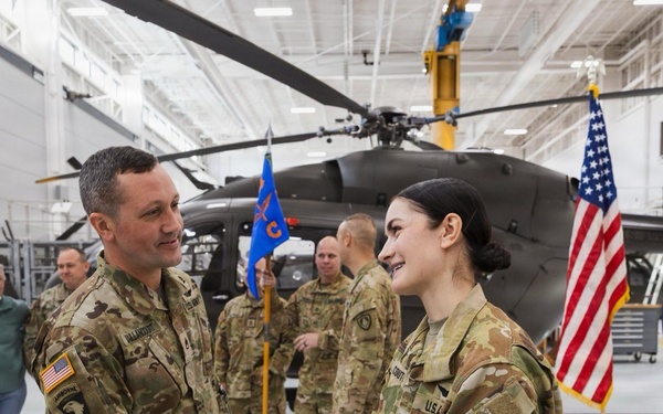 A Father’s Legacy Takes Flight: Maine Guardsman Hands Command to His Daughter