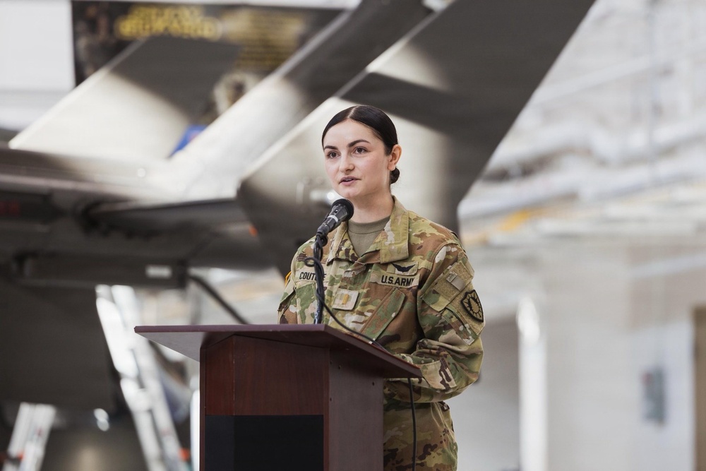 A Father’s Legacy Takes Flight: Maine Guardsman Hands Command to His Daughter