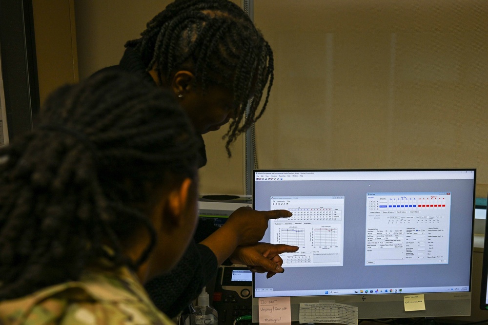 Listen up! Audiology flight keeps Andrews in the fight