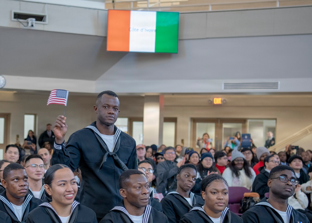 Recruit Training Command Naturalization Ceremony
