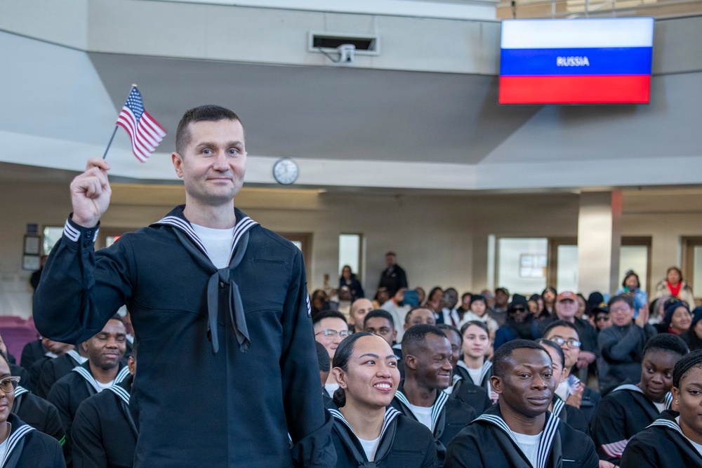 Recruit Training Command Naturalization Ceremony