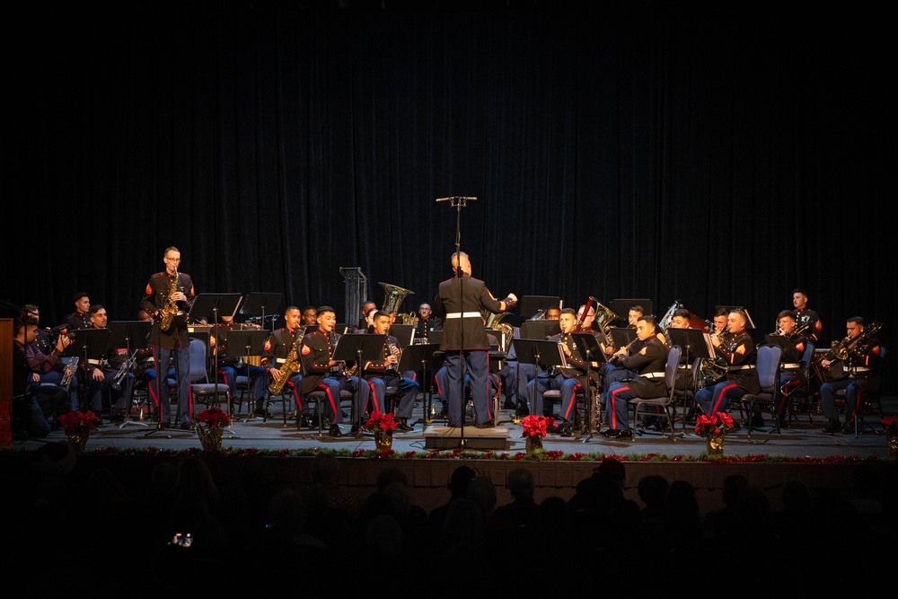 Marine Forces Reserve Band hosts a Christmas Concert at The Harbor Center