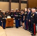 The Commandant, Gen. Eric M. Smith attends the Department of State Marine Corps 250th Birthday Cake Cutting Ceremony