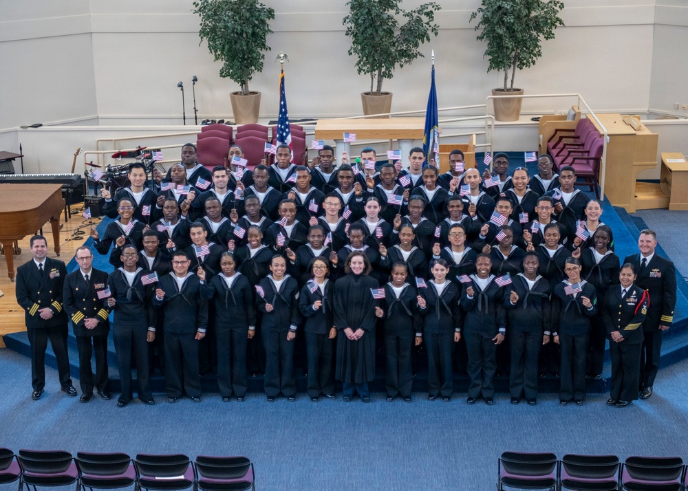 Recruit Training Command Naturalization Ceremony