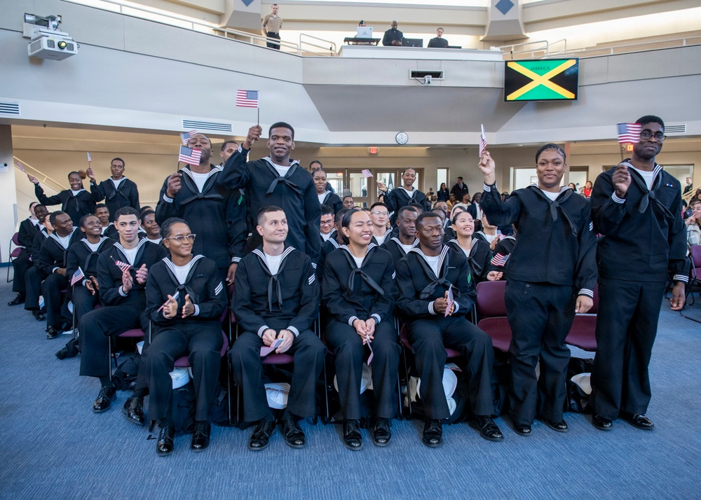 Recruit Training Command Naturalization Ceremony
