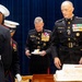 The Commandant, Gen. Eric M. Smith attends the Department of State Marine Corps 250th Birthday Cake Cutting Ceremony