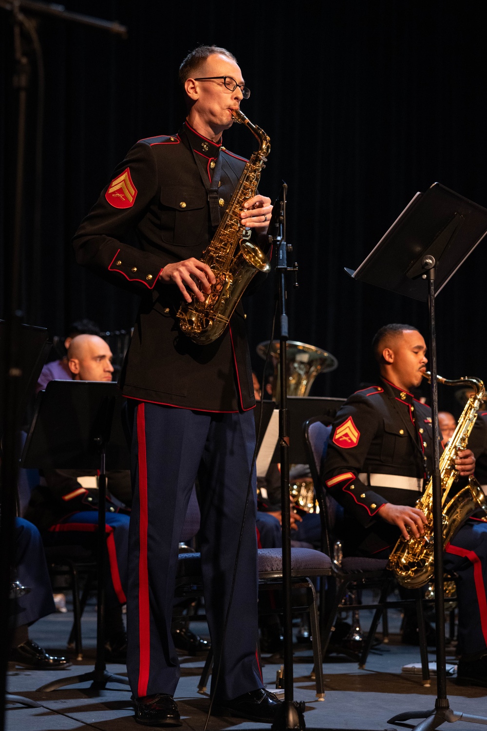 Marine Forces Reserve Band hosts a Christmas Concert at The Harbor Center