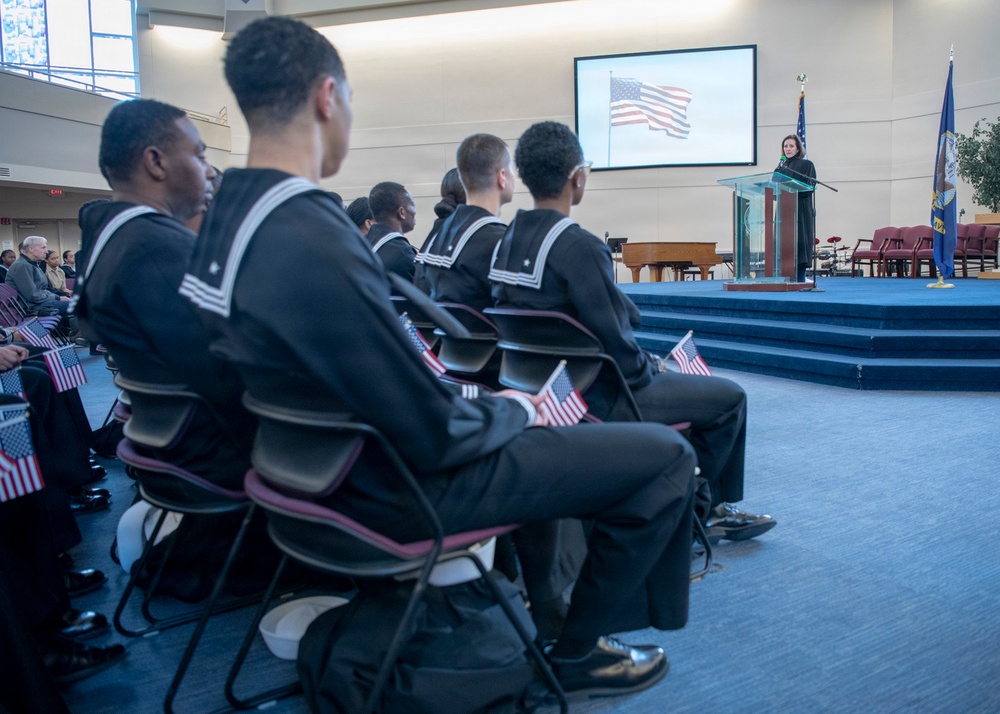 Recruit Training Command Naturalization Ceremony