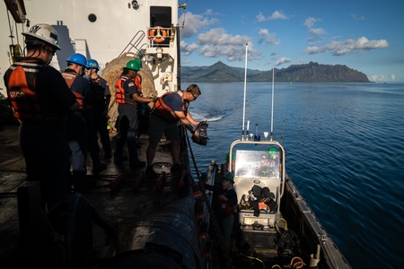 USCGC Juniper (WLB 201) Conducts Aids to Navigation Operations