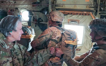 Out of the office, into the air