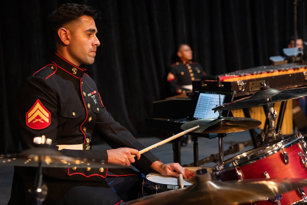 Marine Forces Reserve Band hosts a Christmas Concert at The Harbor Center