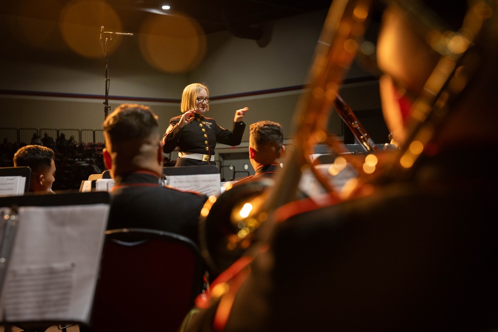 Marine Forces Reserve Band hosts a Christmas Concert at The Harbor Center